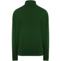 Ulan bluza unisex z zamkiem błyskawicznym na całej długości butelkowy zielony