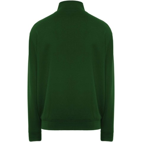 Ulan bluza unisex z zamkiem błyskawicznym na całej długości butelkowy zielony