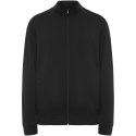 Ulan bluza unisex z zamkiem błyskawicznym na całej długości czarny