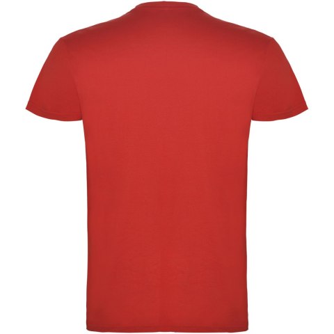 Beagle koszulka męska z krótkim rękawem czerwony