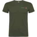 Beagle koszulka męska z krótkim rękawem zielony farmerski