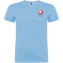 Beagle koszulka męska z krótkim rękawem błękitny