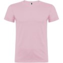 Beagle koszulka męska z krótkim rękawem jasny różowy