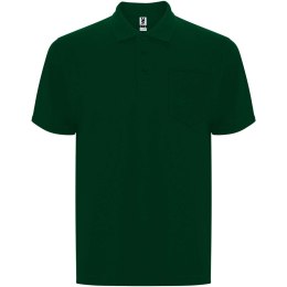 Centauro Premium koszulka polo unisex z krótkim rękawem butelkowy zielony (R66074Z5)