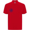 Centauro Premium koszulka polo unisex z krótkim rękawem czerwony