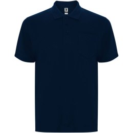 Centauro Premium koszulka polo unisex z krótkim rękawem granatowy