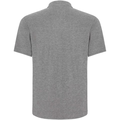 Centauro Premium koszulka polo unisex z krótkim rękawem melanż szary