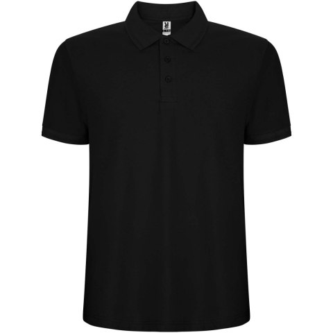 Pegaso Premium koszulka męska polo z krótkim rękawem czarny (R66093O4)