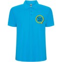 Pegaso Premium koszulka męska polo z krótkim rękawem turkusowy (R66094U5)