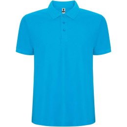 Pegaso Premium koszulka męska polo z krótkim rękawem turkusowy (R66094U7)
