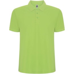 Pegaso Premium koszulka męska polo z krótkim rękawem zieleń modliszki (R66095J7)