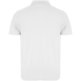 Austral koszulka polo unisex z krótkim rękawem biały (R66321Z2)
