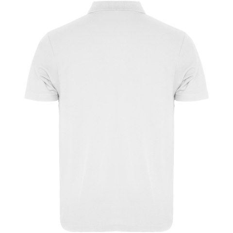 Austral koszulka polo unisex z krótkim rękawem biały (R66321Z2)