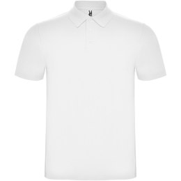 Austral koszulka polo unisex z krótkim rękawem biały (R66321Z3)