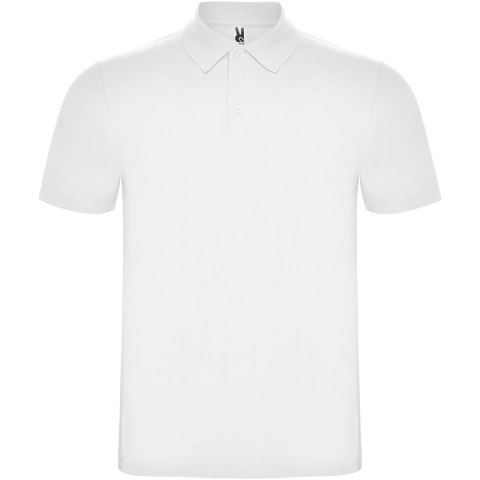 Austral koszulka polo unisex z krótkim rękawem biały (R66321Z4)