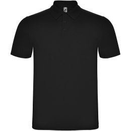 Austral koszulka polo unisex z krótkim rękawem czarny (R66323O3)