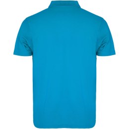 Austral koszulka polo unisex z krótkim rękawem turkusowy (R66324U2)