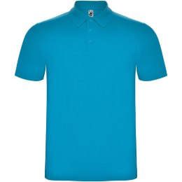 Austral koszulka polo unisex z krótkim rękawem turkusowy (R66324U4)