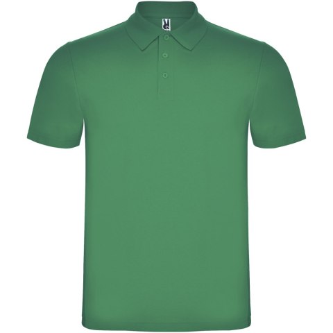 Austral koszulka polo unisex z krótkim rękawem zieleń kelly (R66325H4)