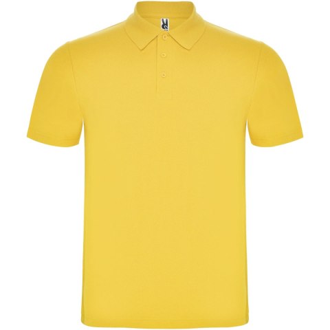 Austral koszulka polo unisex z krótkim rękawem żółty (R66321B5)