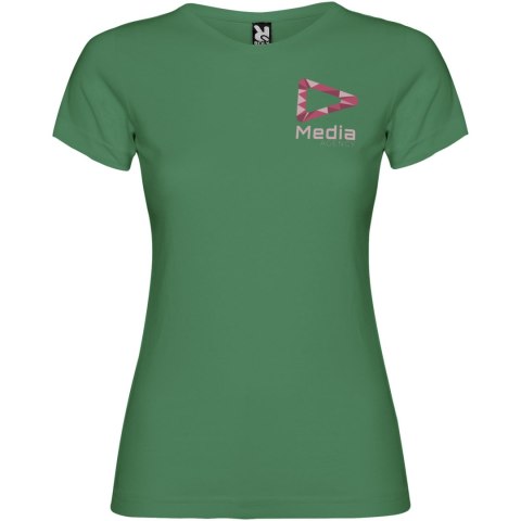 Jamaica koszulka damska z krótkim rękawem zieleń kelly