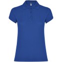 Star koszulka damska polo z krótkim rękawem królewski niebieski (R66344T2)