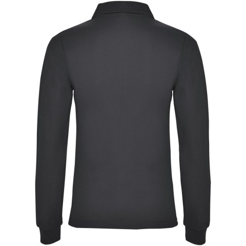 Estrella koszulka damska polo z długim rękawem ciemny ołowiowy