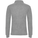 Estrella koszulka damska polo z długim rękawem melanż szary (R66362U1)