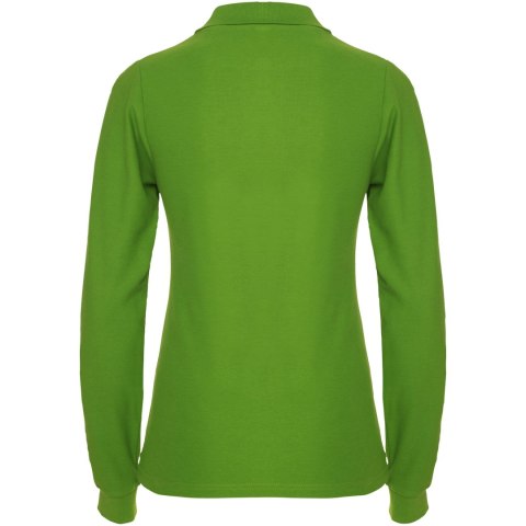 Estrella koszulka damska polo z długim rękawem trawiasta zieleń