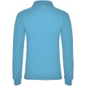 Estrella koszulka damska polo z długim rękawem turkusowy