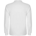 Estrella koszulka męska polo z długim rękawem biały (R66351Z3)