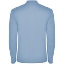 Estrella koszulka męska polo z długim rękawem błękitny