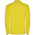 Estrella koszulka męska polo z długim rękawem żółty