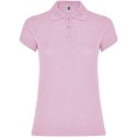 Star koszulka damska polo z krótkim rękawem jasny różowy (R66344O5)