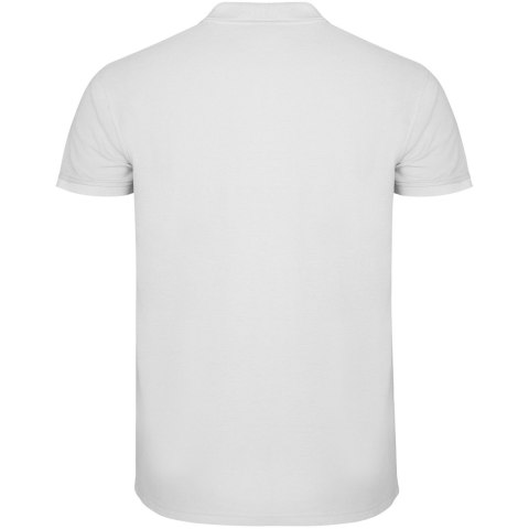 Star koszulka męska polo z krótkim rękawem biały (R66381Z1)