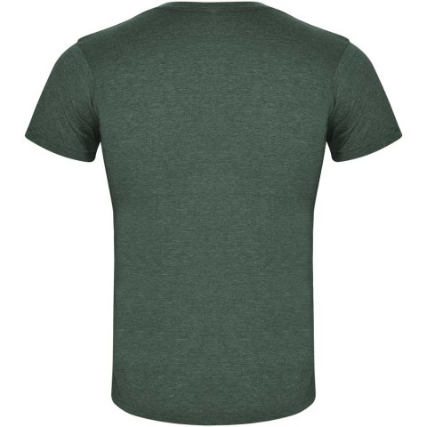 Fox koszulka męska z krótkim rękawem melanż butelkowa zieleń (R66605A3)