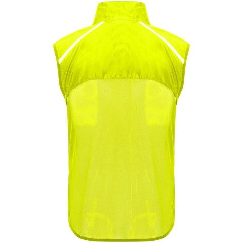 Jannu lekki ocieplacz unisex do biegania fluorescencyjny żółty