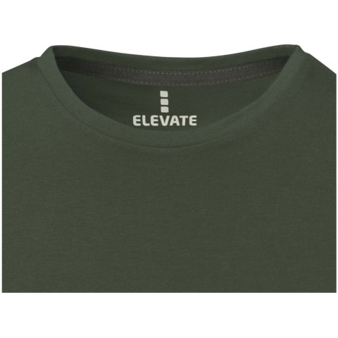 Damski t-shirt Nanaimo z krótkim rękawem wojskowy zielony