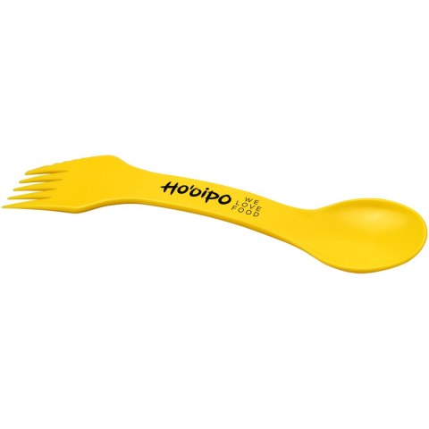 Łyżka, widelec i nóż Epsy 3 w 1 żółty