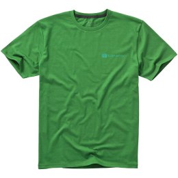 Męski t-shirt Nanaimo z krótkim rękawem paprociowy zielony