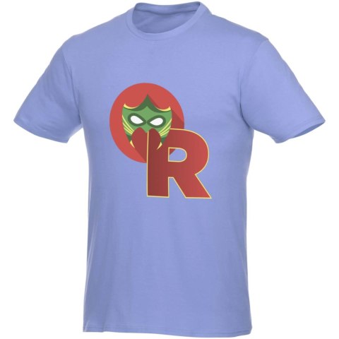 Męski T-shirt z krótkim rękawem Heros jasny niebieski