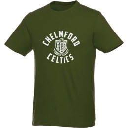 Męski T-shirt z krótkim rękawem Heros wojskowy zielony