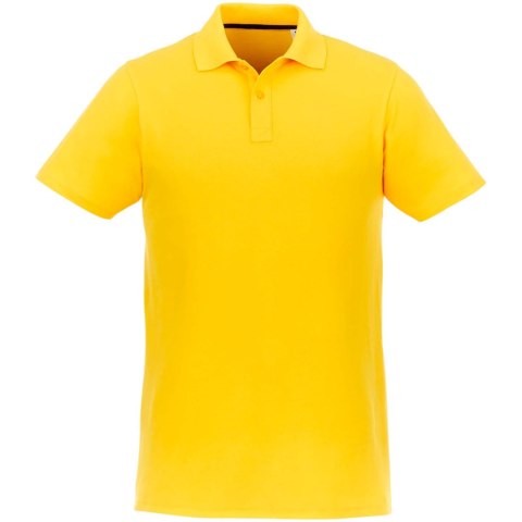 Helios - koszulka męska polo z krótkim rękawem żółty (38106105)