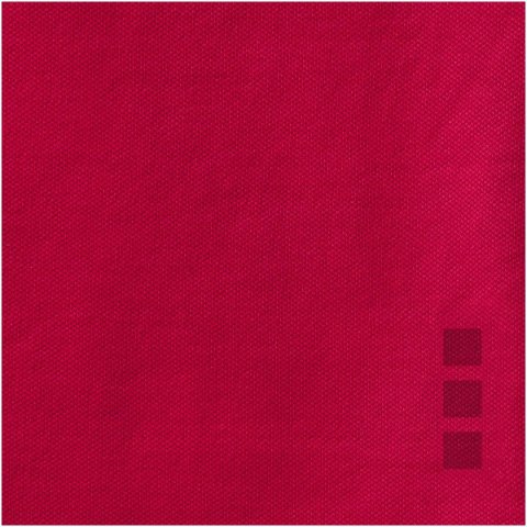 Męskie polo Markham z krótkim rękawem ze stretchu czerwony