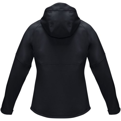 Damska kurtka softshell Coltan z materiałów z recyclingu z certyfikatem GRS czarny