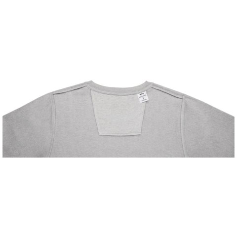 Zenon damska bluza z okrągłym dekoltem melanż szary