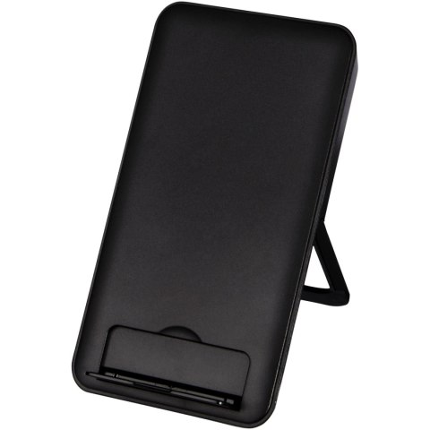 Bezprzewodowa ładowarka indukcyjna Loop o mocy 10W z tworzywa sztucznego pochodzącego z recyklingu ze stojakiem na tel