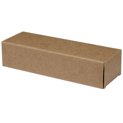 Lustrzane okulary przeciwsłoneczne wykonane z plastiku PET z recyklingu/drewna Hiru z polaryzacją w pudełku upominkowy