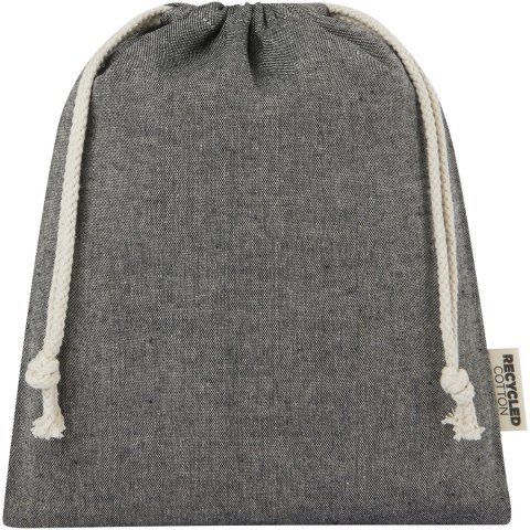 Pheebs torba na prezent z bawełny z recyklingu o gramaturze 150 g/m² i z certyfikatem GRS, średnia o pojemności 1,5 l