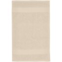 Sophia bawełniany ręcznik kąpielowy o gramaturze 450 g/m² i wymiarach 30 x 50 cm beżowy